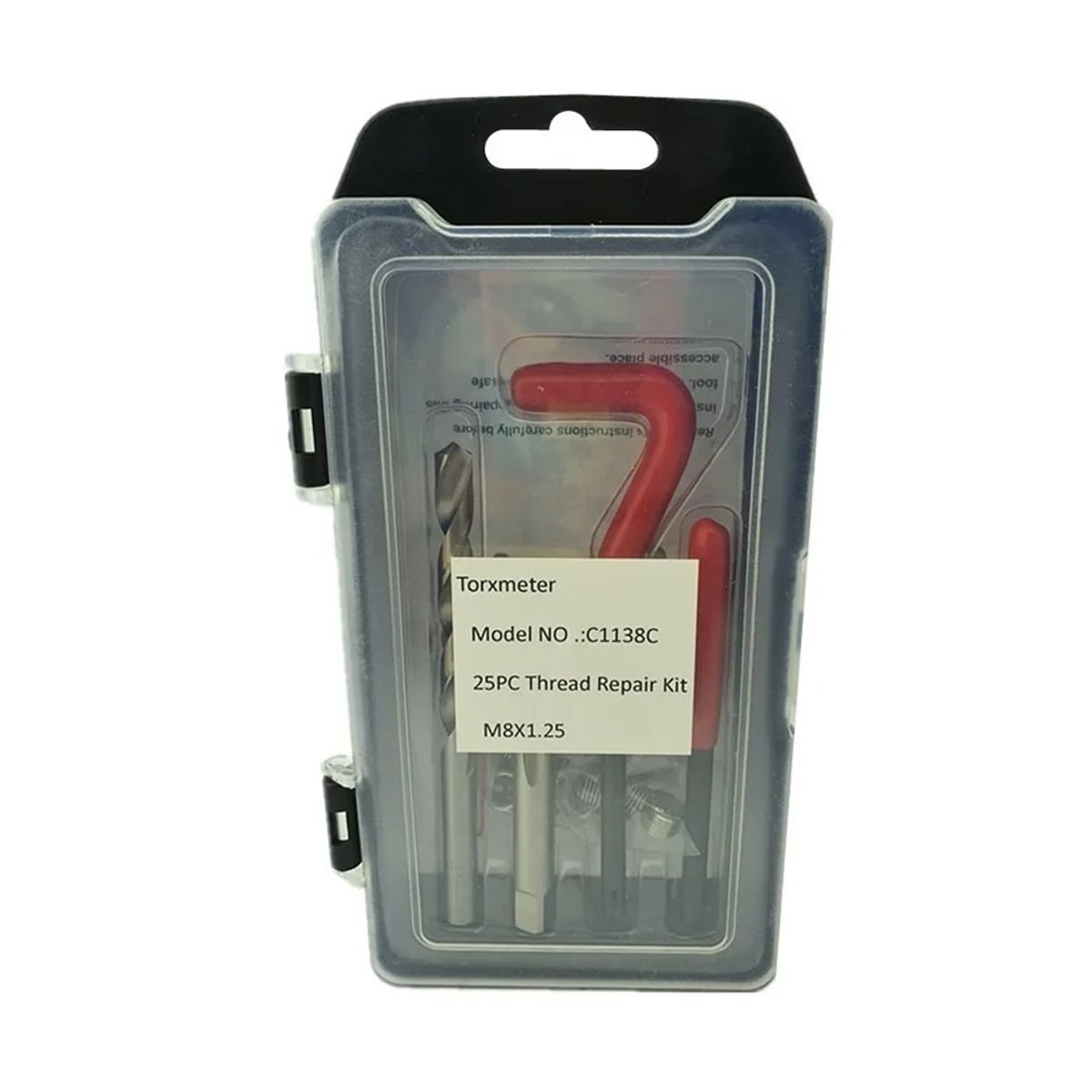 GENERICO - Kit De Reparacion De Hilo M8 X 1.25 25 Piezas