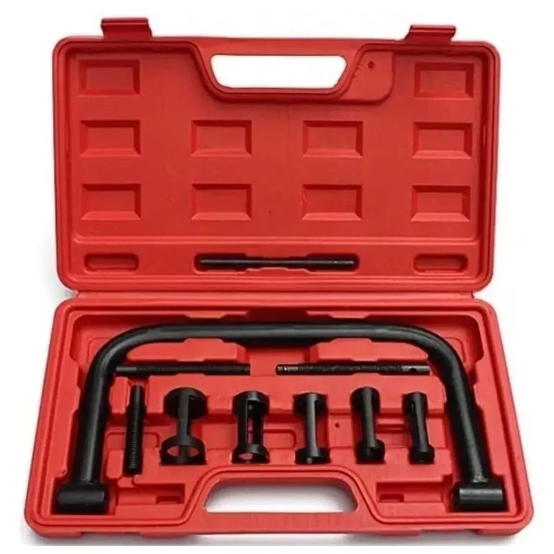 GENERICO - Set Extractor Compresor De Resorte De Valvulas 10 Piezas