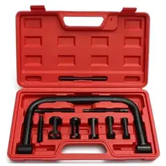 GENERICO - Set Extractor Compresor De Resorte De Valvulas 10 Piezas