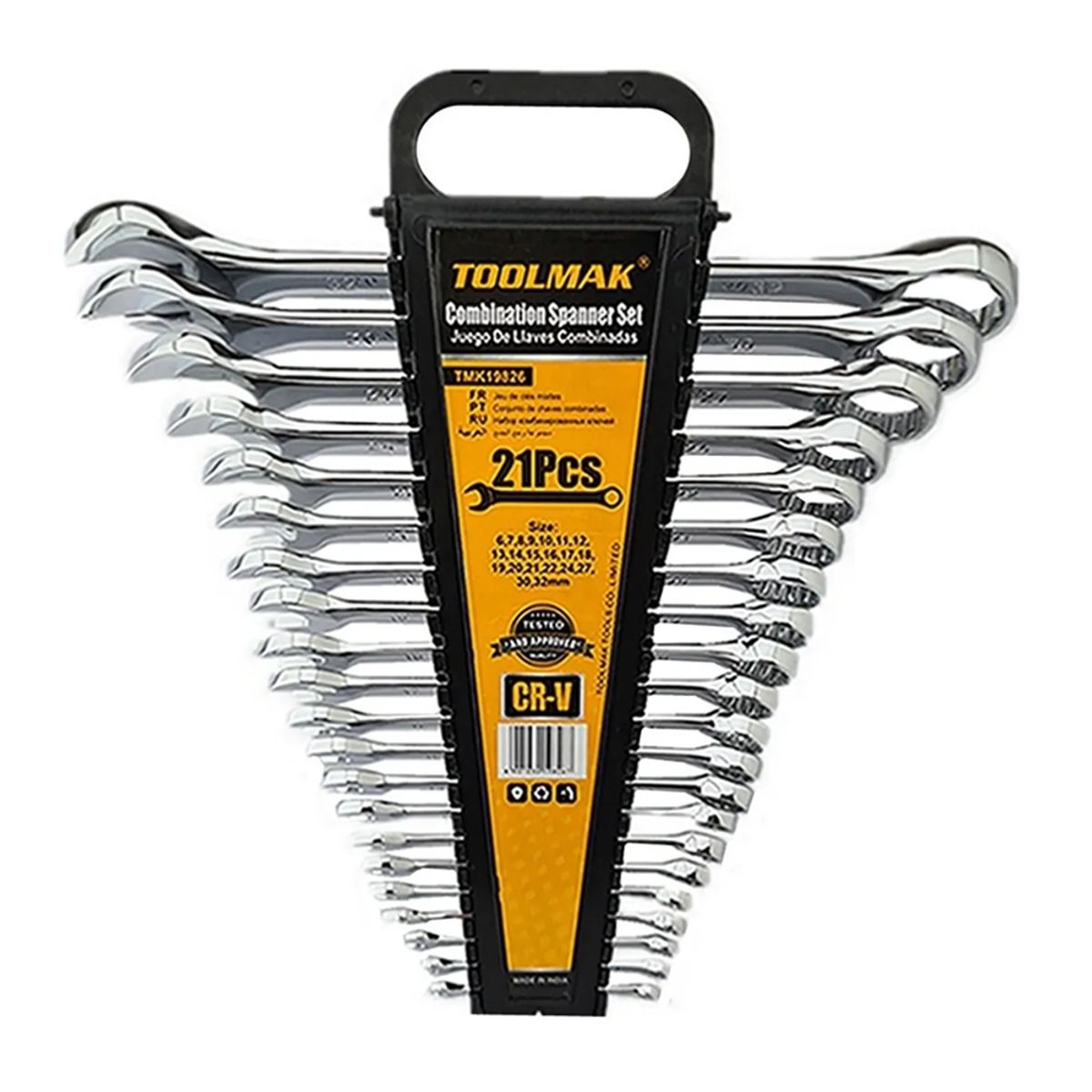 GENERICO - Kit Set Juego De Llaves Punta - Corona 21 Piezas Toolmak