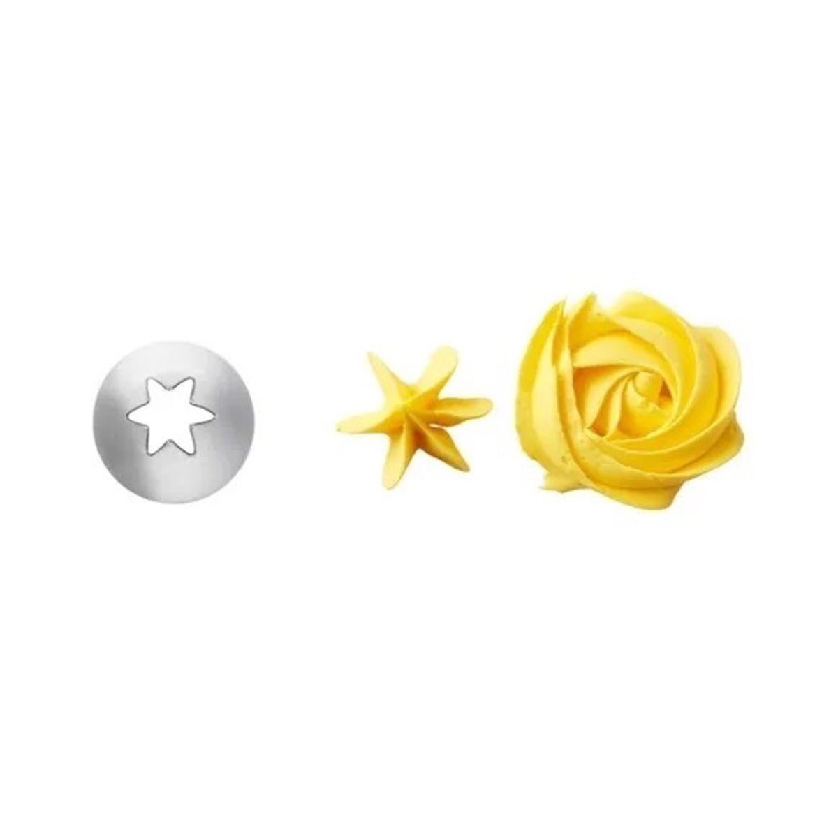 GENERICO - Boquilla 1m Estrella Abierta Pastelería Repostería