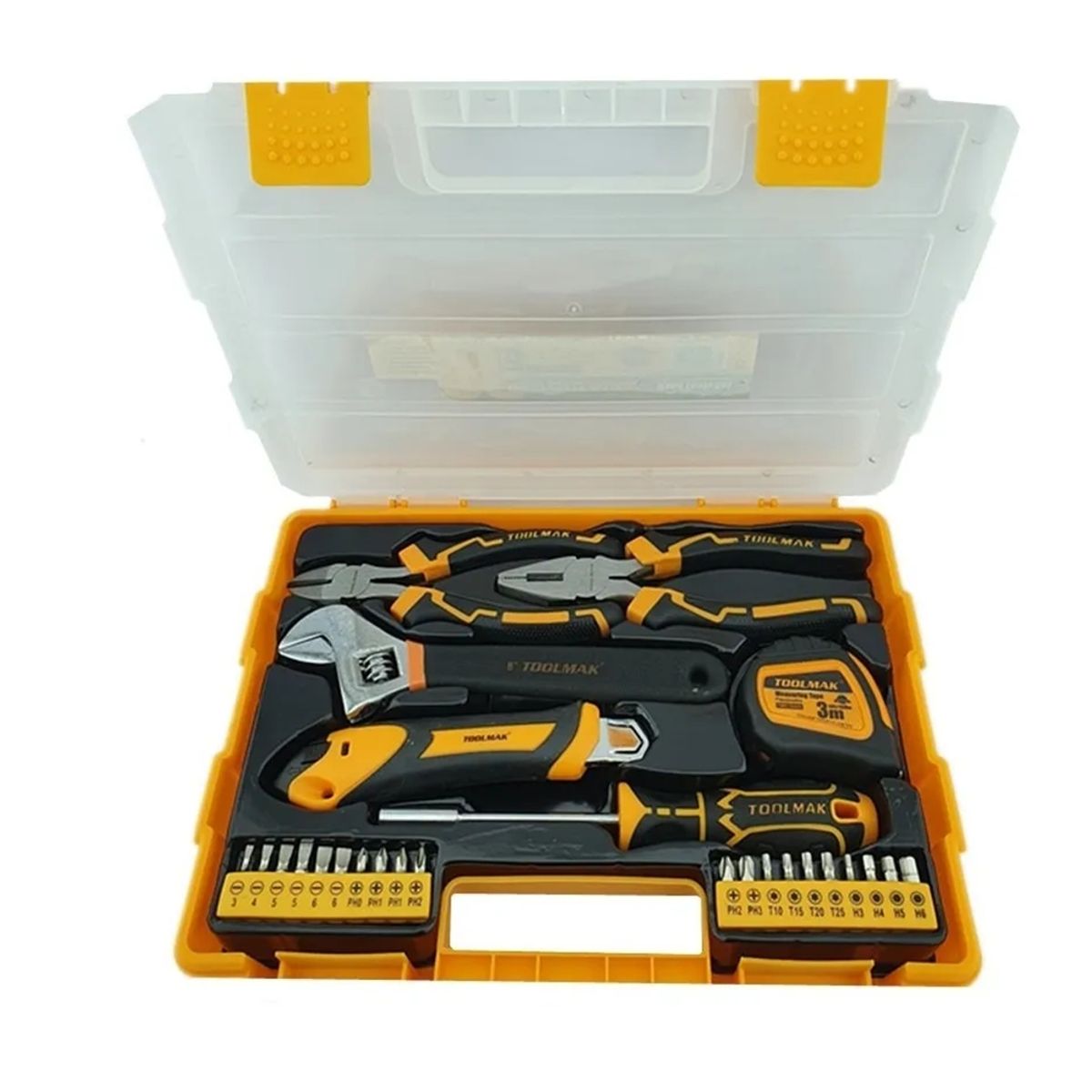 GENERICO - Set Kit Juego De Herramientas Manuales 26 Piezas Toolmak