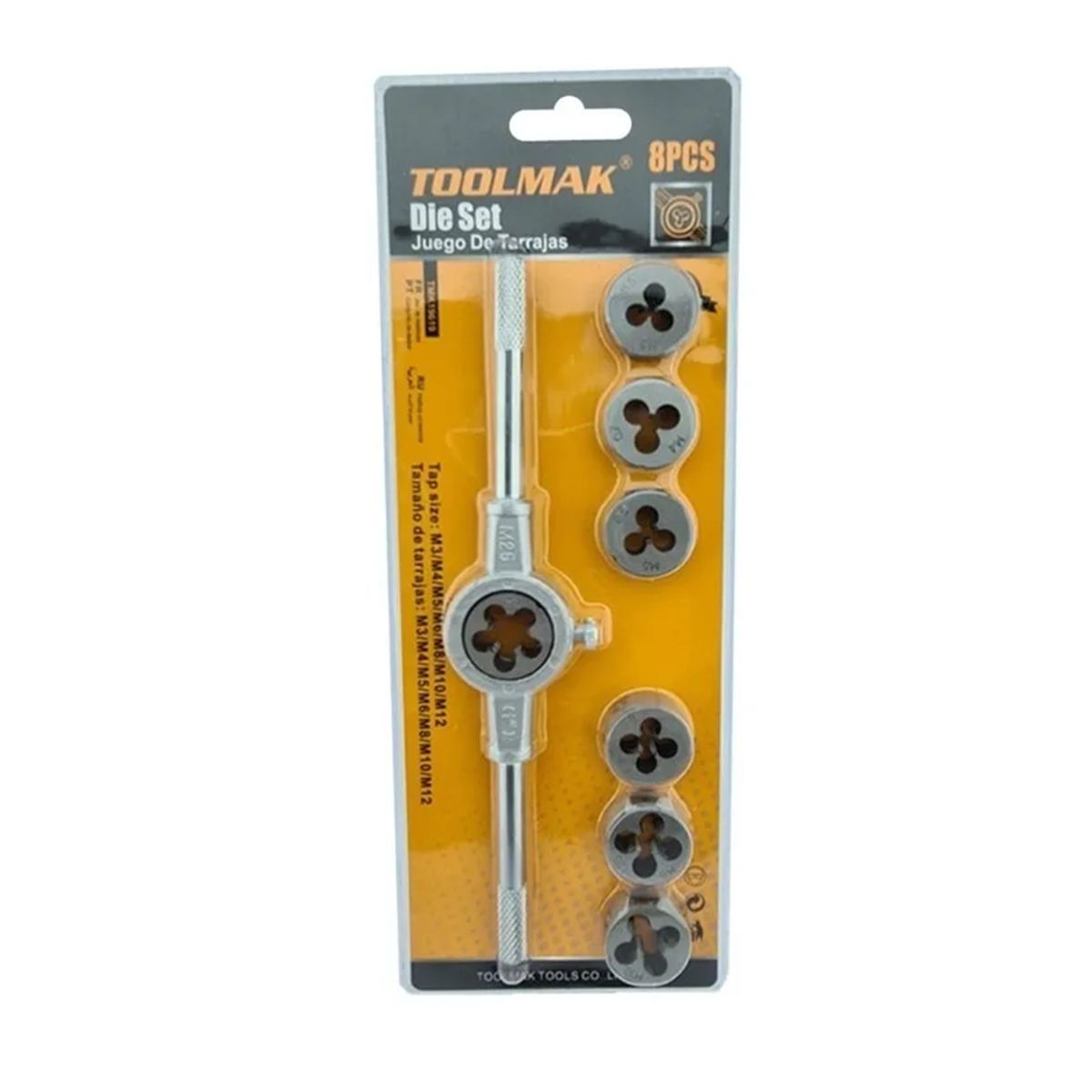 GENERICO - Set Kit Juego De Terrajas Hembra Toolmak