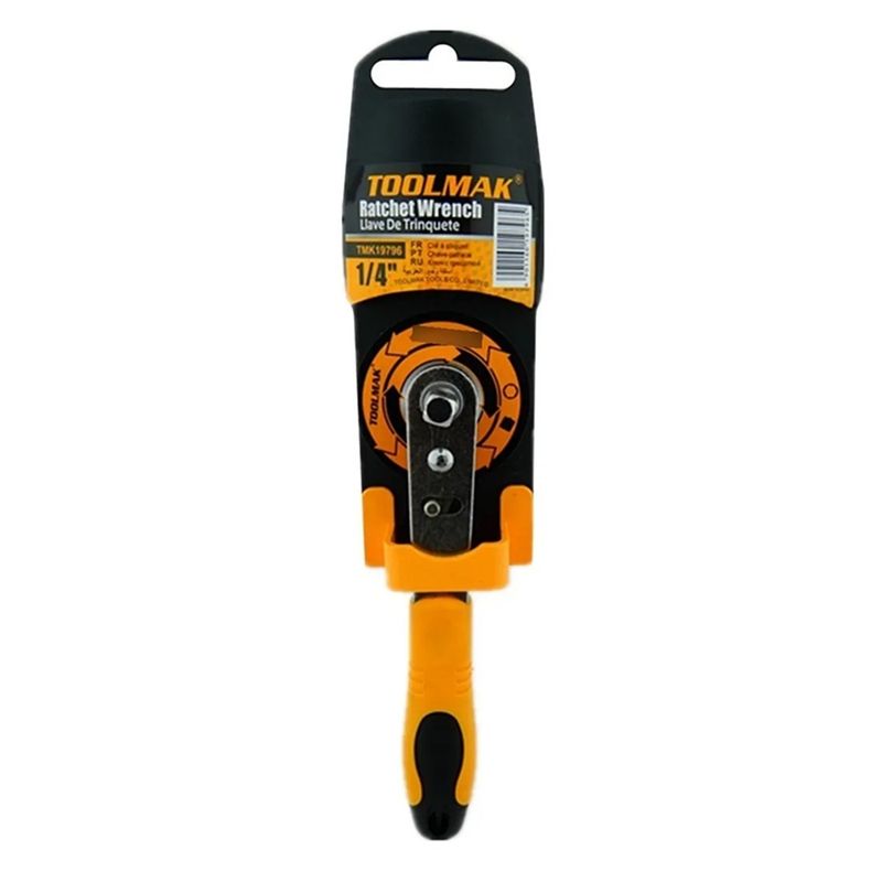 GENERICO - Mini Llave De Trinquete Rapida 14 Atornillador Toolmak