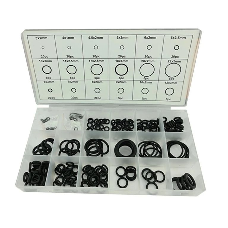 Juego Orrines O-ring Universales 225 Pcs Milimetro