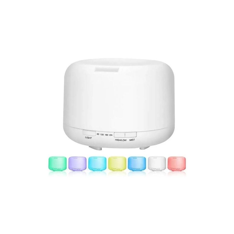 GENERICO - Humidificador Purificador De Aire Lampara Luz Led Colores