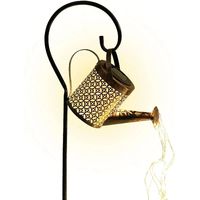 Regadera Solar Hueca Agua Led Impermeable