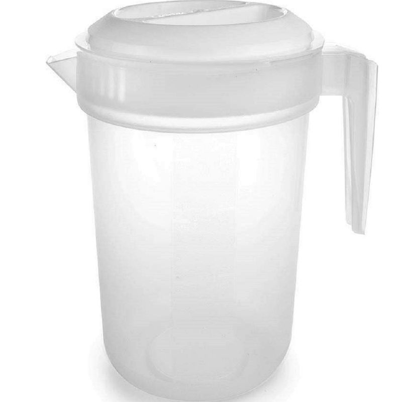 GENERICO - Jarro Plástico 4 Litros Para Jugo Con Tapa