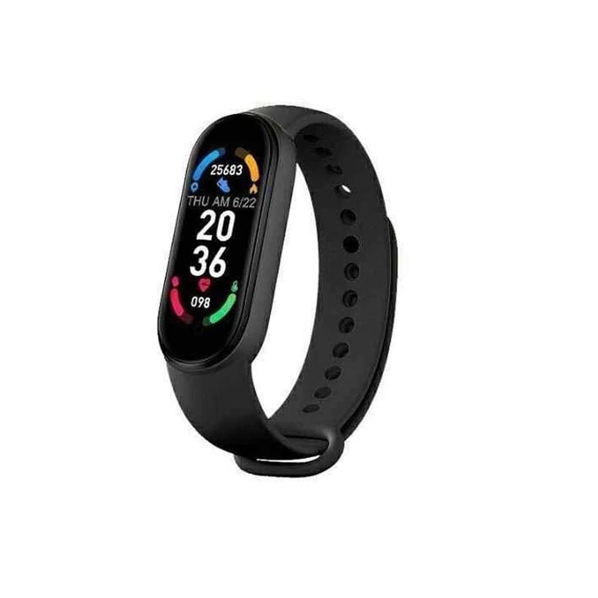 GENERICO - Pulsera Inteligente Smartband M6 Bluetooth Salud Correa Silicona Negra