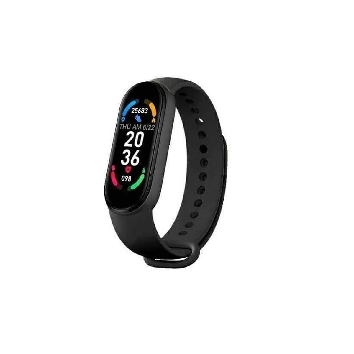 GENERICO - Pulsera Inteligente Smartband M6 Bluetooth Salud Correa Silicona Negra