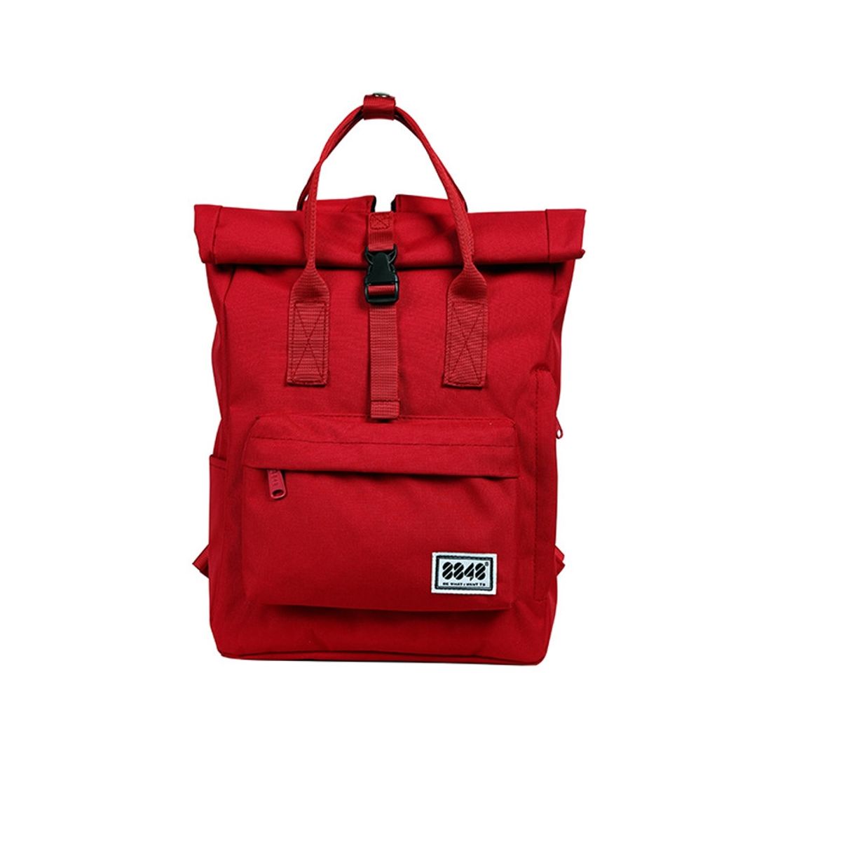 CARIBEE - Bolso Mochila Mujer Unisex Moda Rojo
