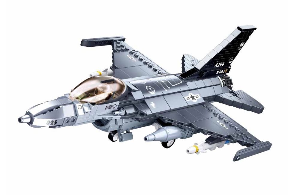 Avion F-16C Fighting Falcon FACH compatible Lego
