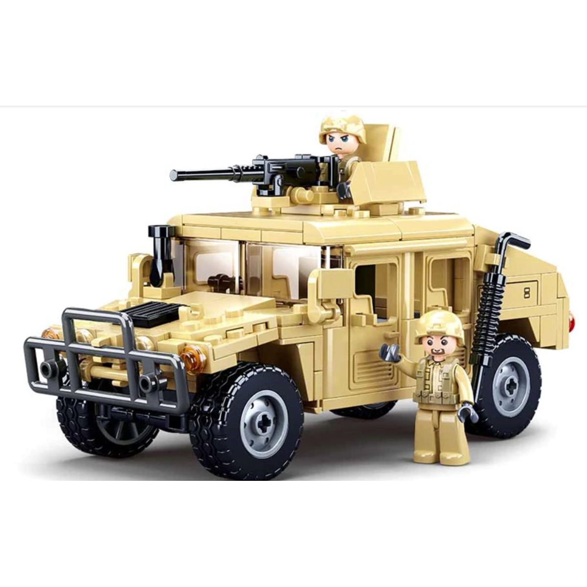 SLUBAN - Auto Jeep Blindado Humvee Ejercito de Chile compatible Lego