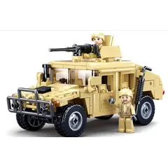 SLUBAN - Jeep Blindado Humvee Ejercito de Chile compatible Lego