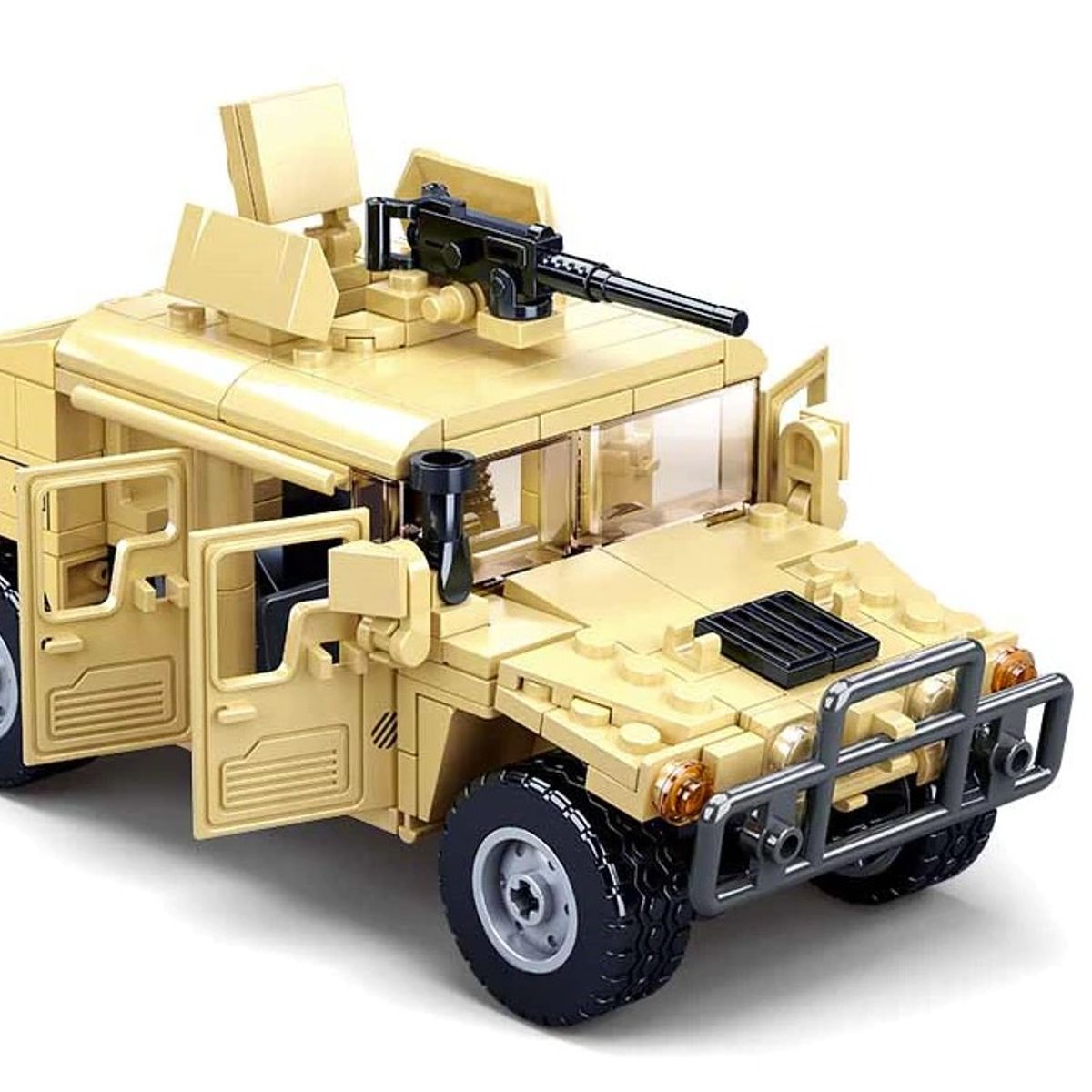 SLUBAN - Auto Jeep Blindado Humvee Ejercito de Chile compatible Lego