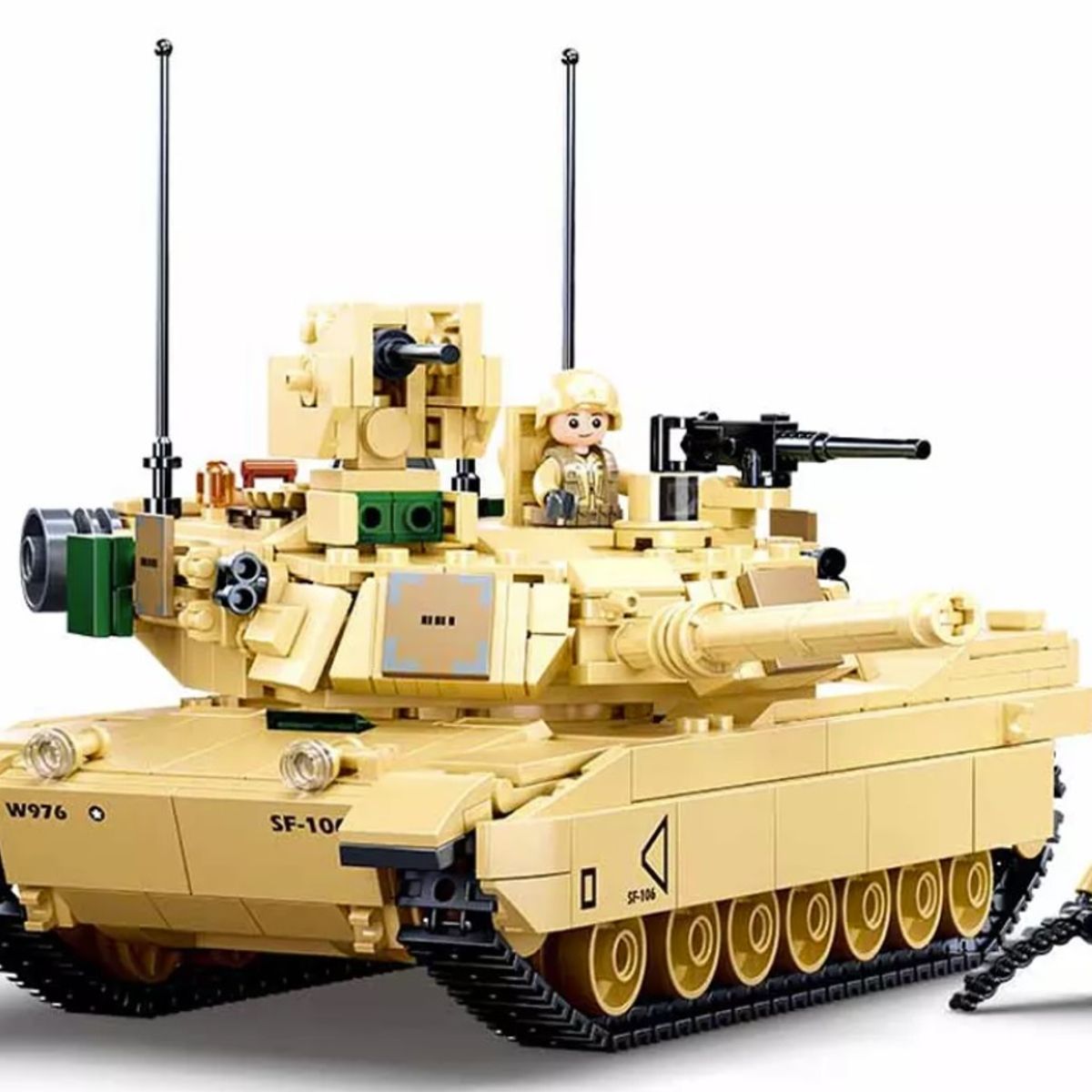 SLUBAN - Tanque M1A2 SEP v2 Abrams USARMY compatible Lego