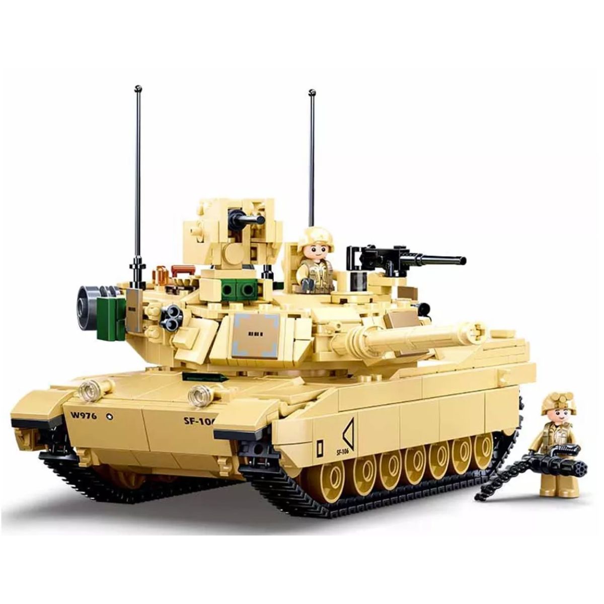 SLUBAN - Tanque M1A2 SEP v2 Abrams USARMY compatible Lego