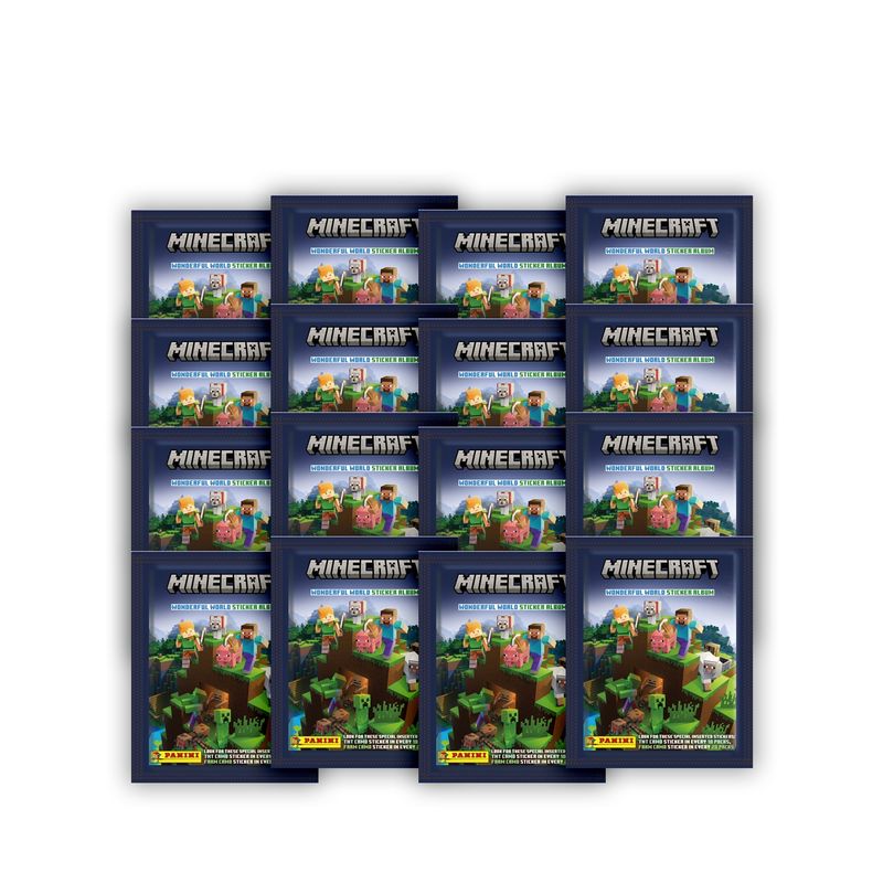 PANINI - Pack Minecraft 50 Sobres