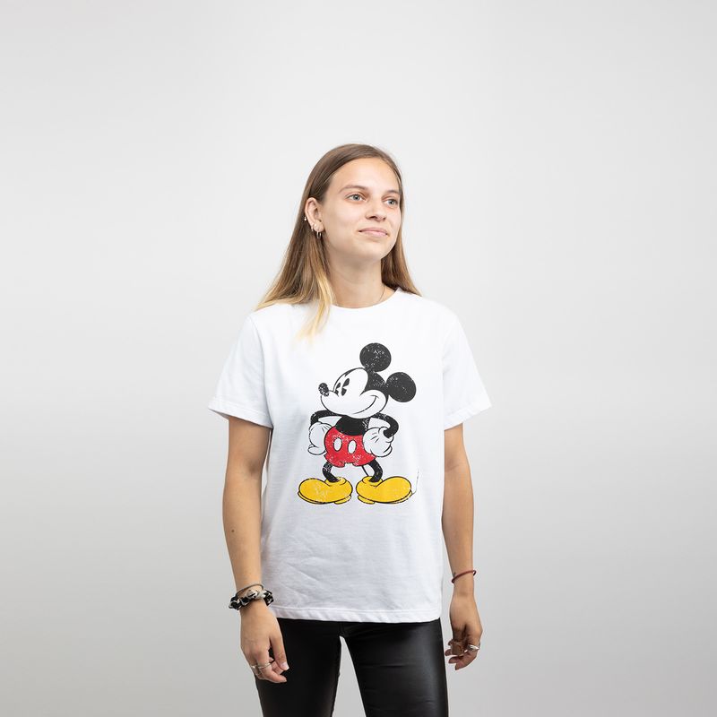 DISNEY - Polera Mujer Mickey Pose  Disney