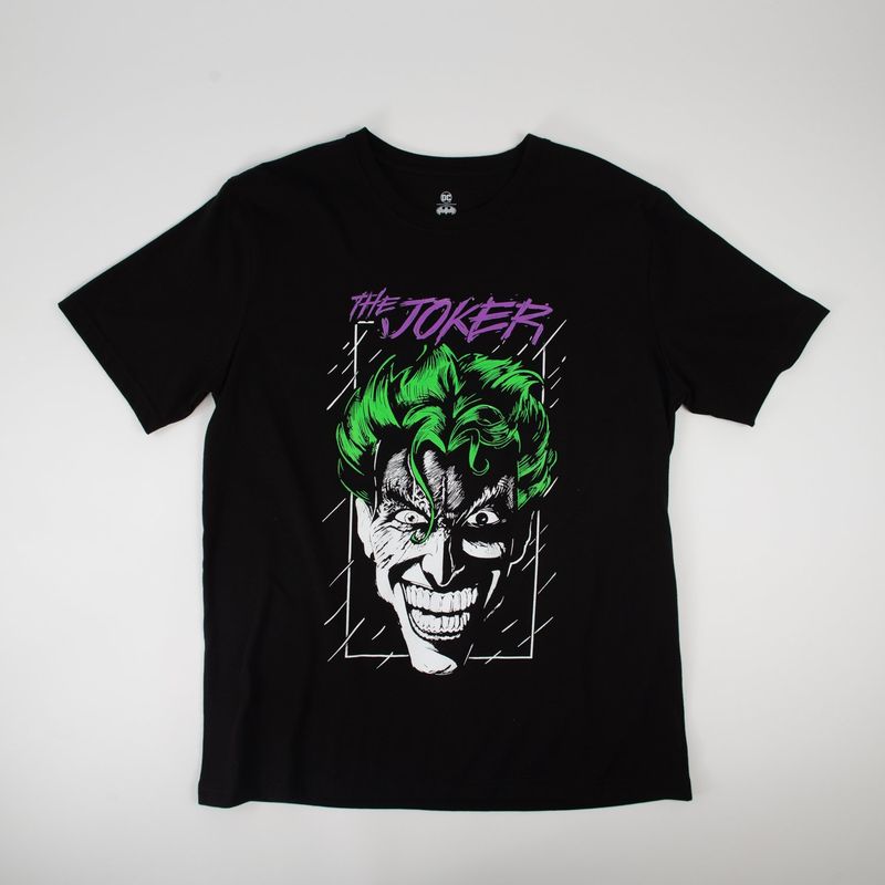 DC COMICS - Polera Hombre Joker The Joker  Dc Comics
