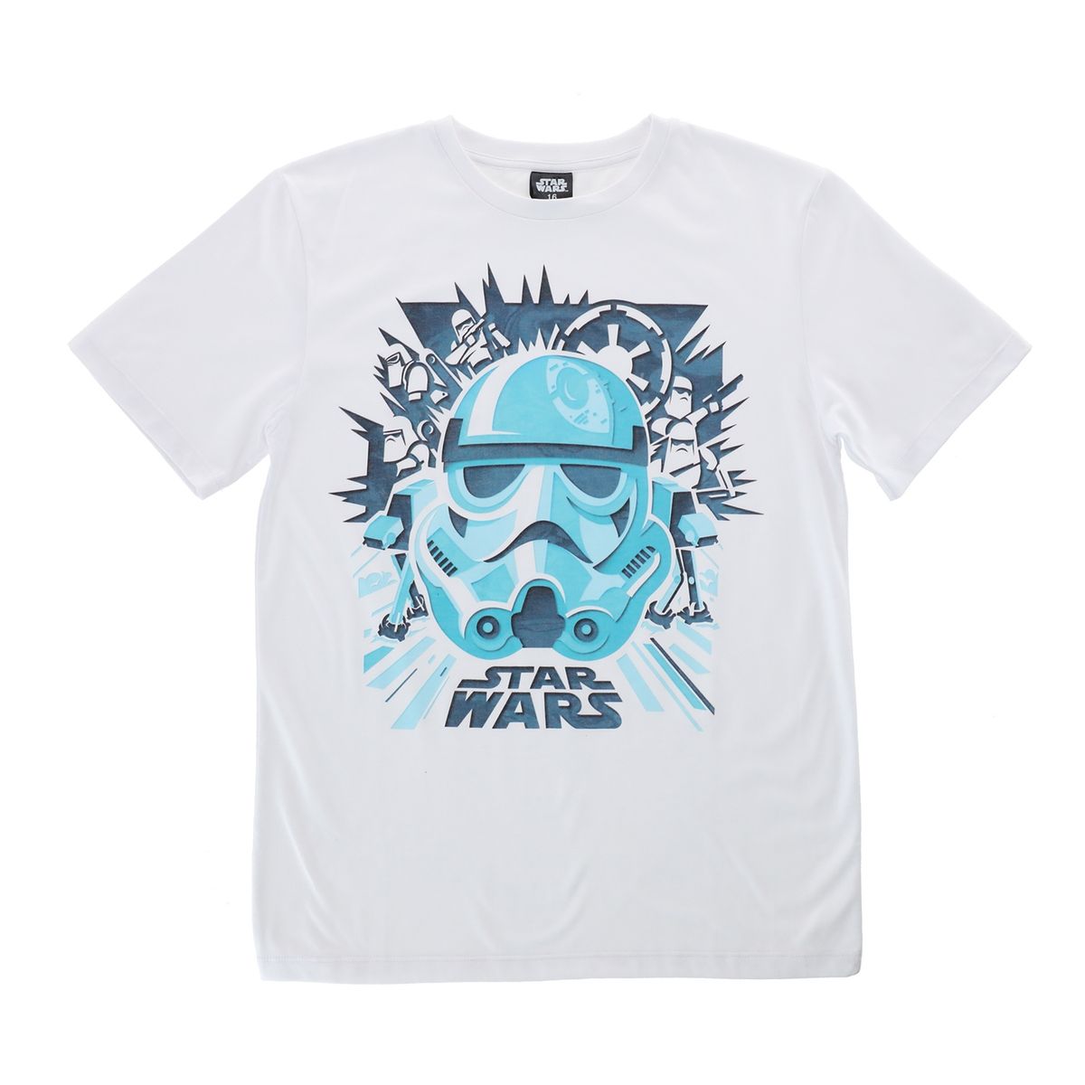 STAR WARS - Polera Niño Mascara Blanco Star Wars