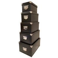 Cajas Almacenamiento Set de 5.