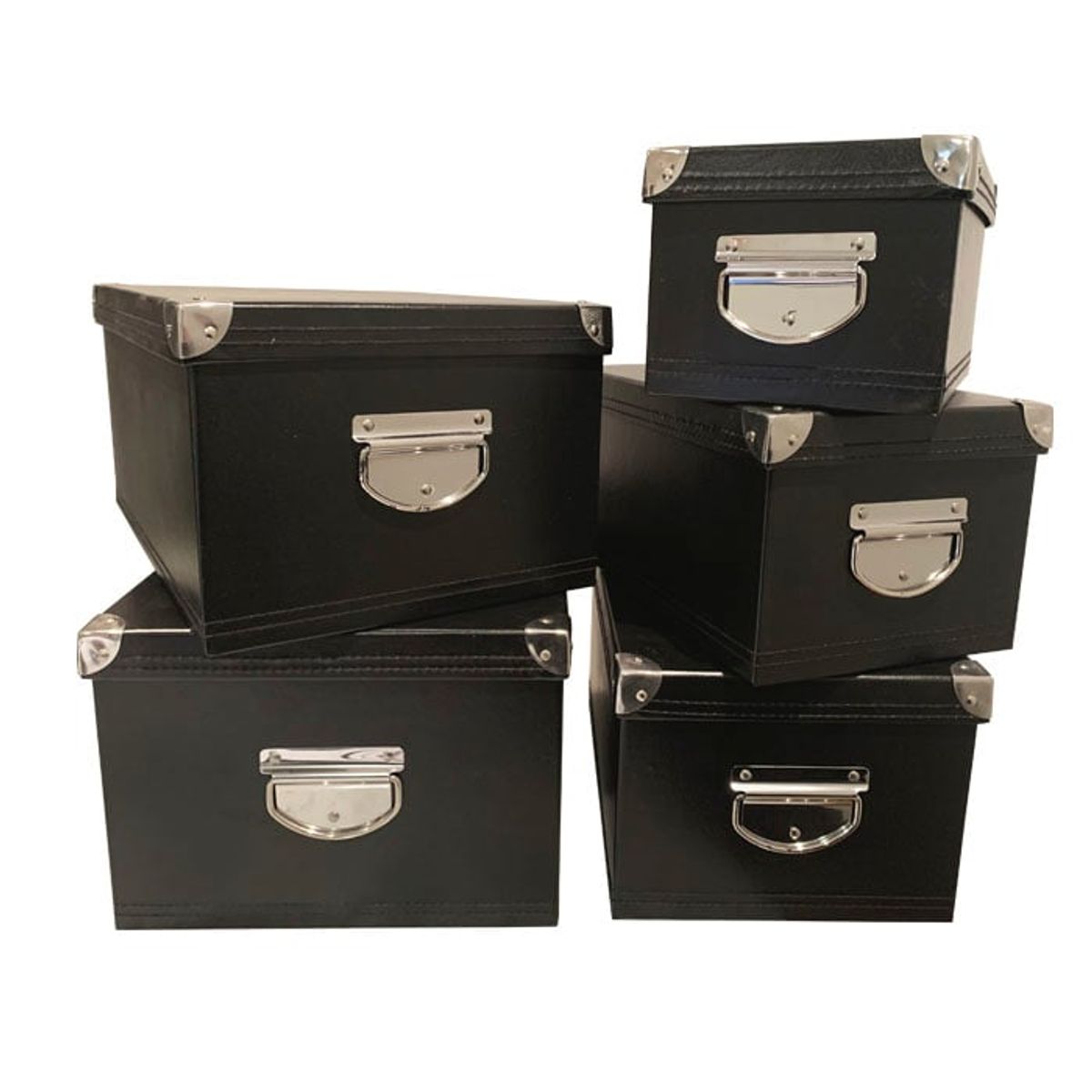 BRIC - Cajas Almacenamiento Set de 5.