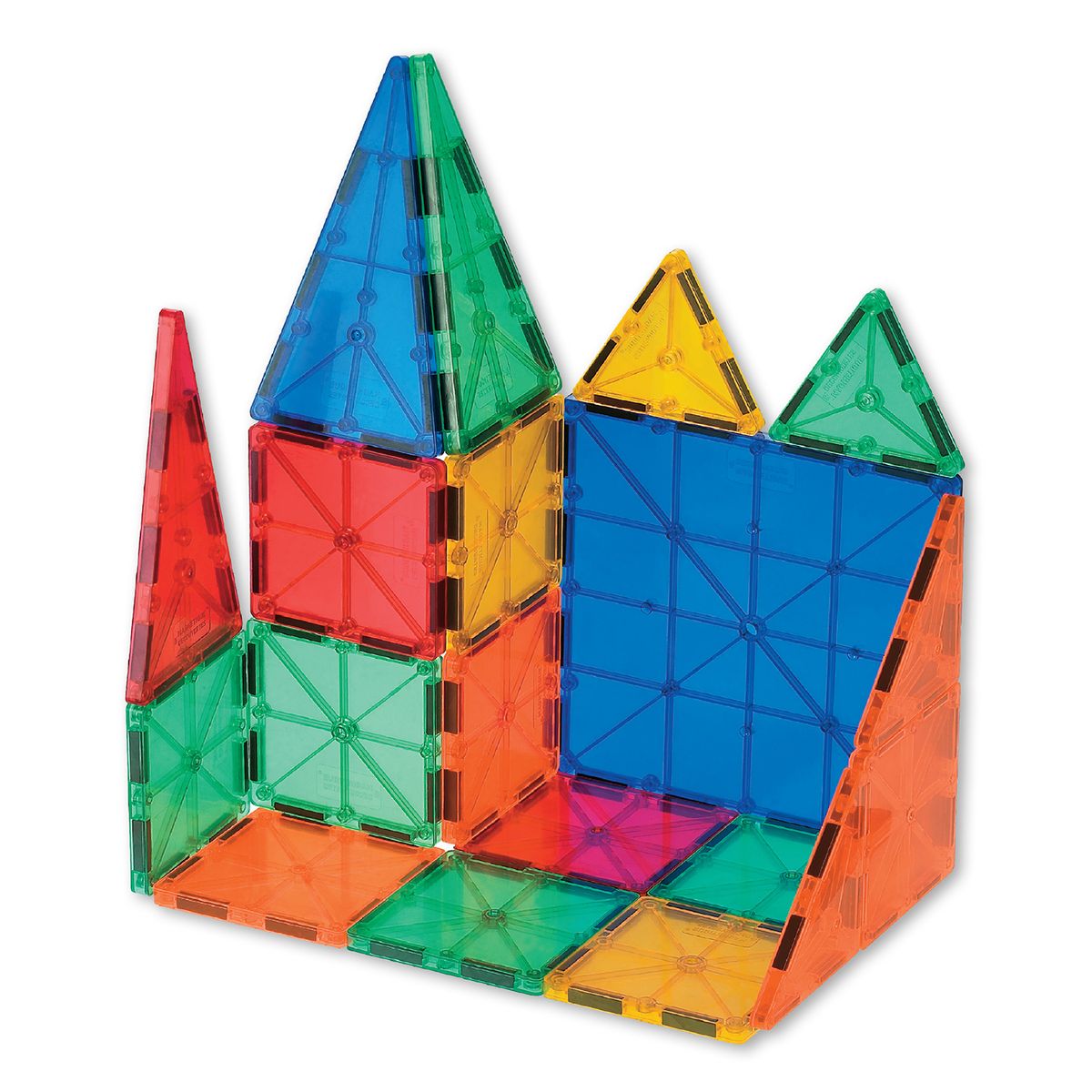 MAGNETI - Juguete Magnético Magneti Blocks 60 Piezas