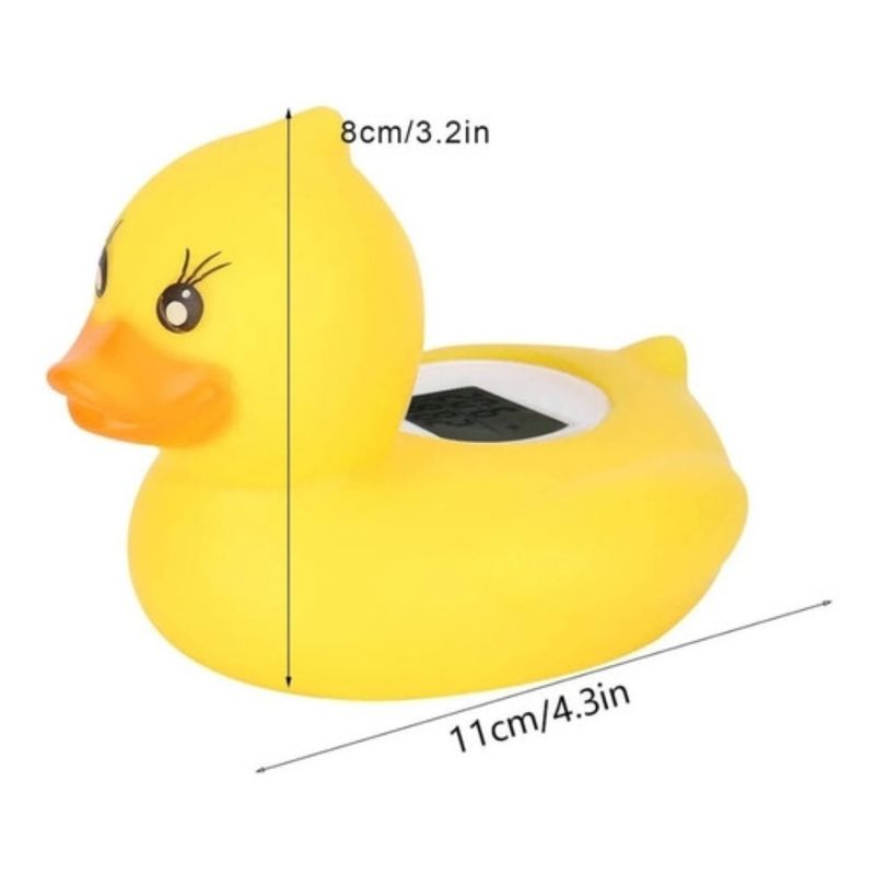 GENERICO - Termometro En Forma De Pato flotante Para Baño  Piscina Bebé