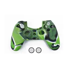 GENERICO - FUNDA DE SILICONA PARA PROTEGER CONTROL DE PS4 - VERDE