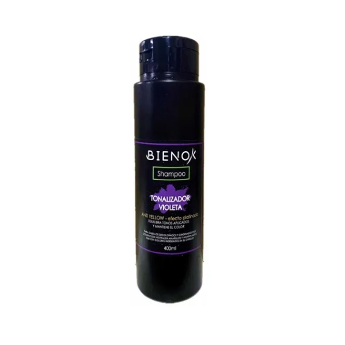 GENERICO - Shampoo Matizador Violeta 500 Ml Sin Sal Bienok