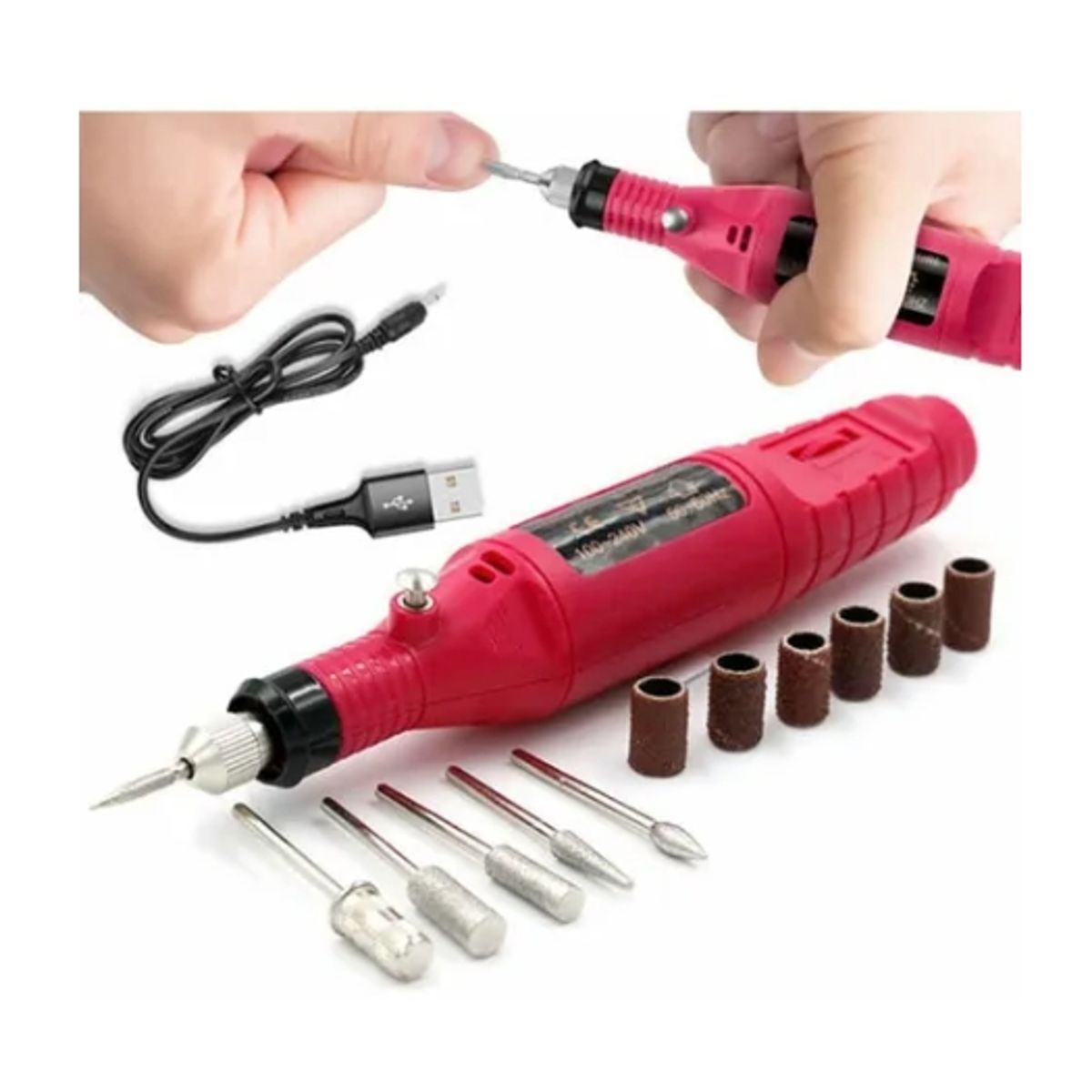 GENERICO - Torno Manicure Uñas Pulidor Eléctrico 3000rpm