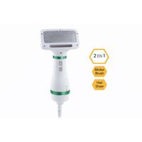 Secador Cepillo para Mascotas 2 en 1 Pet Grooming Dryer con 2 Niveles de Calor Desenreda