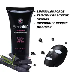 GENERICO - Mascarilla Limpieza Facial De Carbón Activado 82 Ml