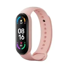 GENERICO - Pulsera Inteligente Smartband M6 Bluetooth Salud Correa Silicona Rosa