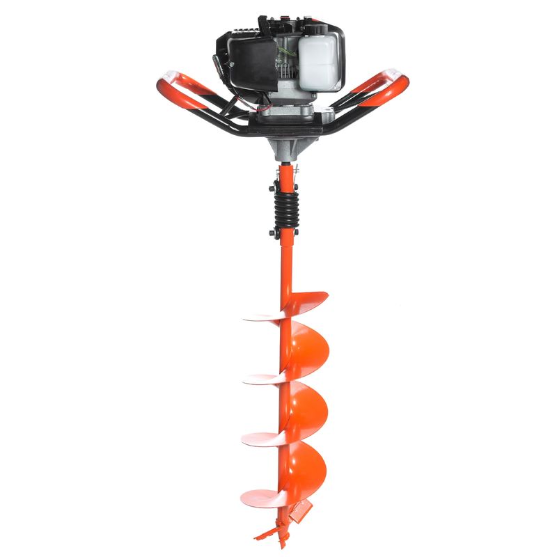 WULKAN OGNIA - Ahoyador Partida Manual 60cc y 3 Brocas 100, 150, 200mm