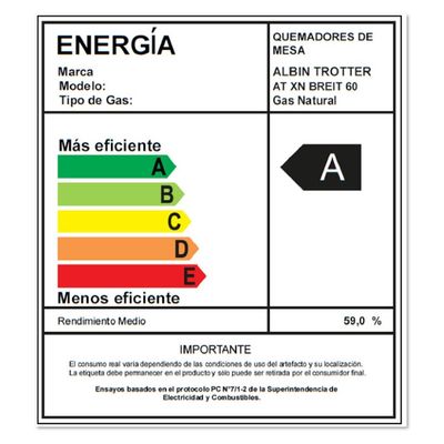 Imagen 2 del producto Encimera Breit 60 Gas Natural