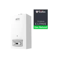 ALBIN TROTTER - Calefont Tiro Natural 6 litros Gas Natural