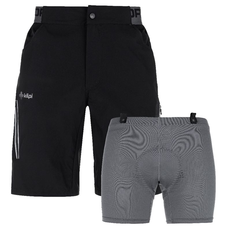 KILPI - Short Hombre Trackee Negro Kilpi