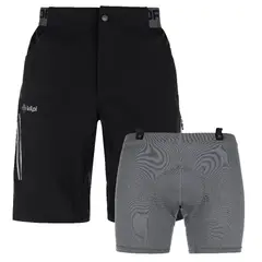 KILPI - Short Hombre Trackee Negro