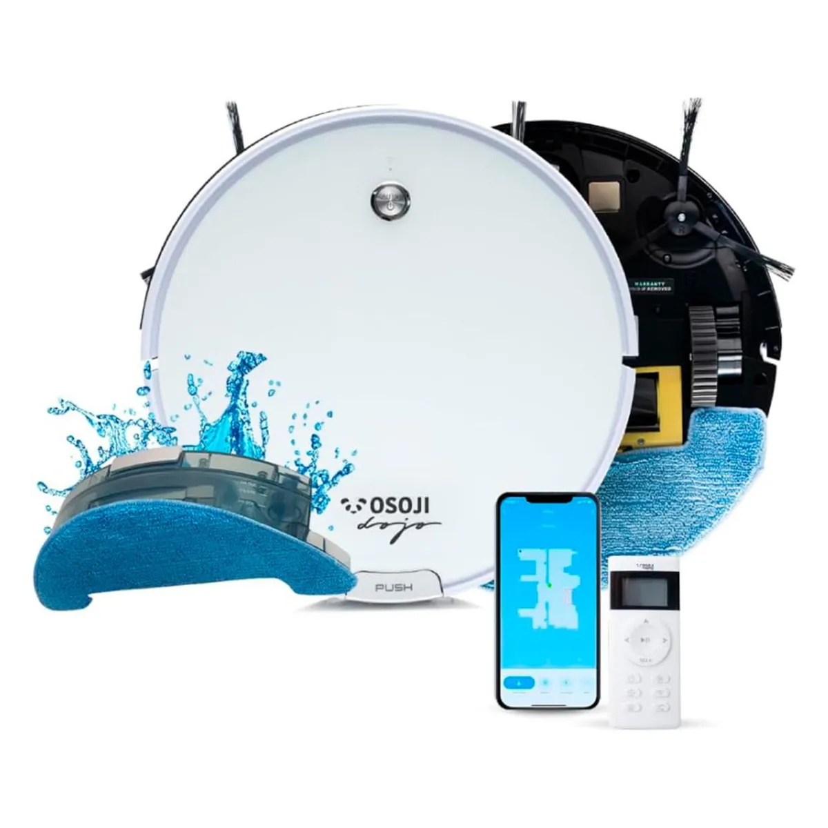 OSOJI - Robot Aspiradora y Trapeadora Osoji DUO D990