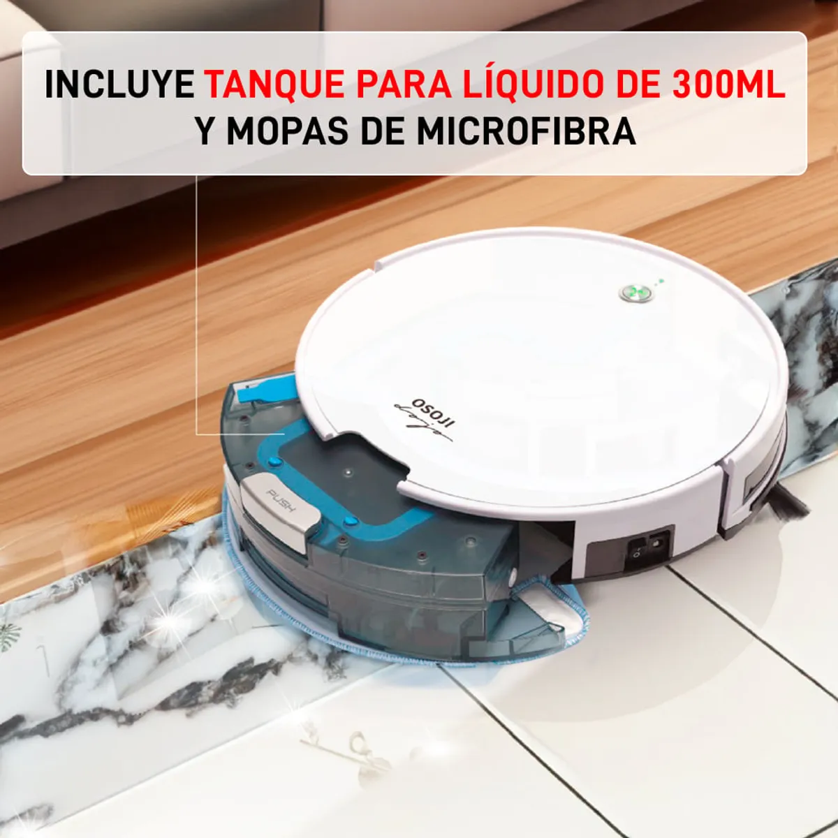 OSOJI - Robot Aspiradora y Trapeadora Osoji DUO D990