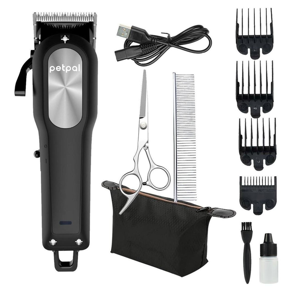 PETPAL - Maquina Corta Pelo Mascotas Perro Gato Kit Petpal