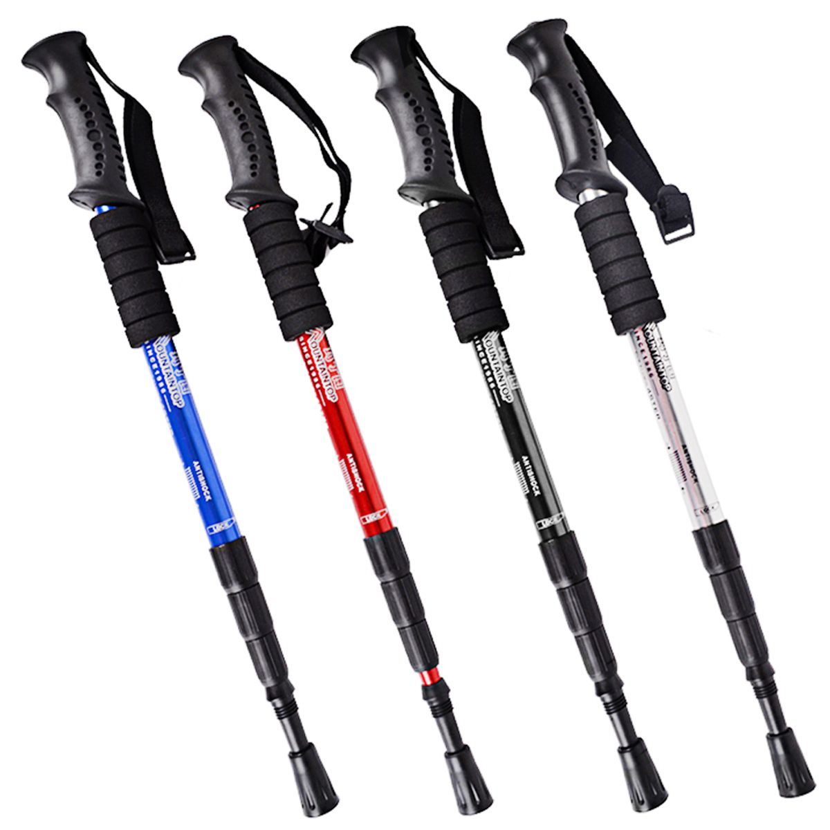 GENERICO - Bastón Trekking Tramo Mango Anti Shock