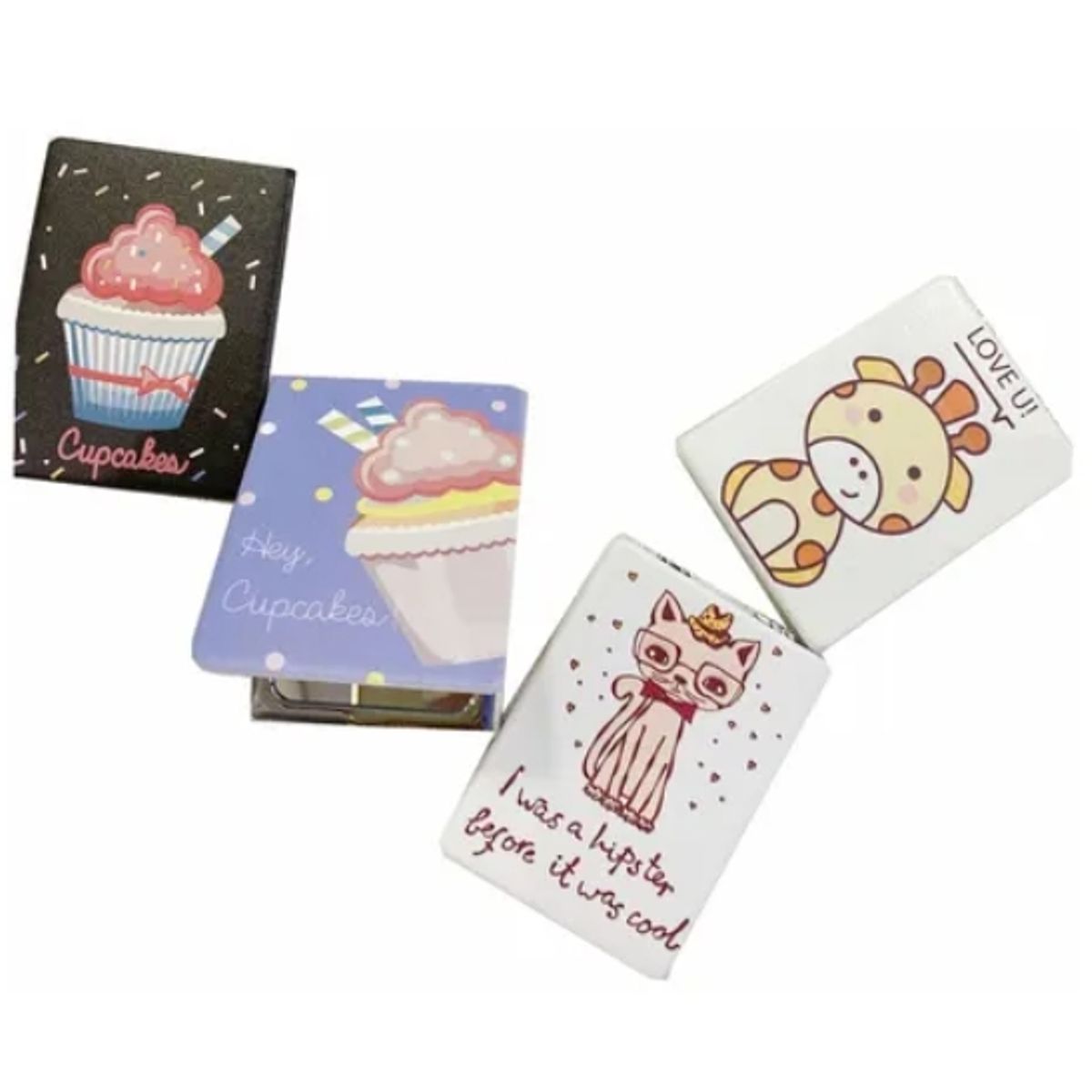 GENERICO - Espejo De Maquillaje Pequeño ( 1 Unidad )