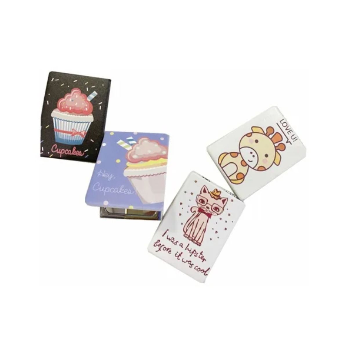 GENERICO - Espejo De Maquillaje Pequeño ( 1 Unidad )