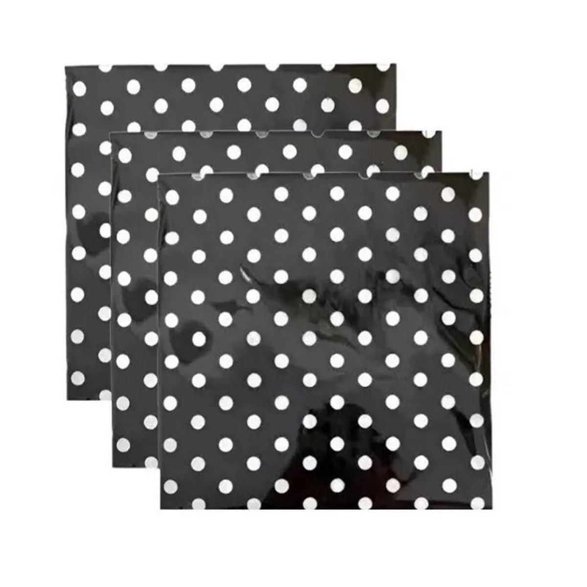 PASTELERIUS - X20 Servilletas Decoracion De Cumpleaños Servilleta Negra