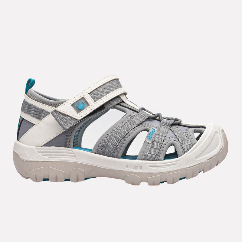 LIPPI - Sandalia Niña Silty Gris Turquesa Lippi