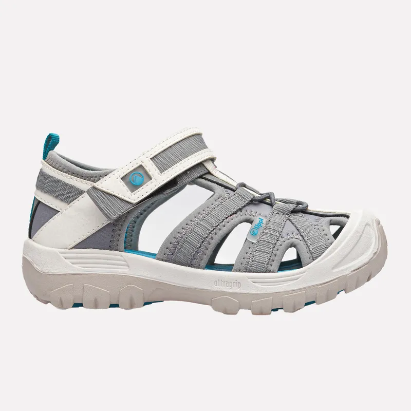 LIPPI - Sandalia Niña Silty Gris Turquesa Lippi