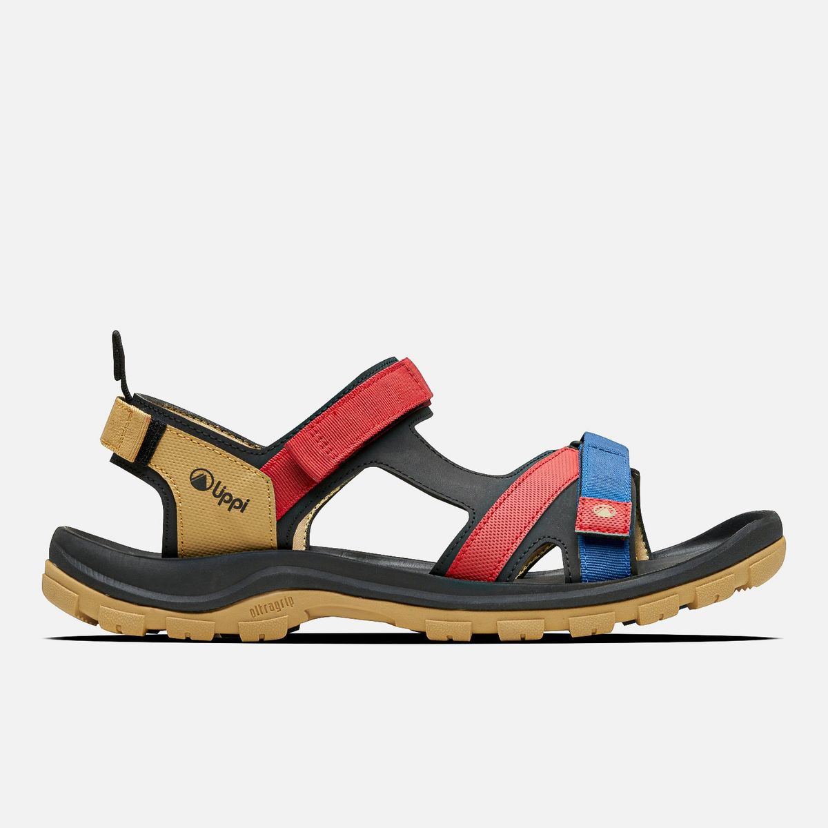 LIPPI - Sandalia Hombre Go Out Multicolor Rojo Lippi